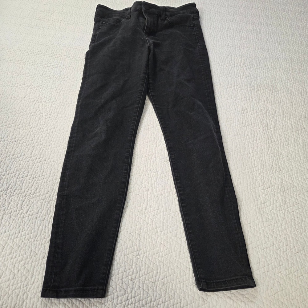 Liverpool Los Angeles The Ankle Skinny Jeans Black‎ Faded Wash Size 6/28